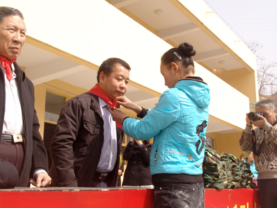 我院“大手拉小手”活動(dòng)在唐縣花盆村正式啟動(dòng)