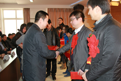 2011年度總結(jié)表彰大會隆重召開