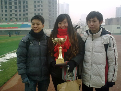 我院足球隊榮獲2011“李寧杯”中國大學(xué)生足球賽河北賽區(qū)季軍