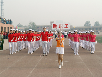 我院2011年春季運動會隆重開幕
