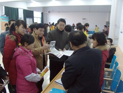 學(xué)院召開2011屆畢業(yè)生校園雙選會