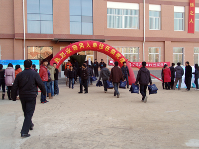 學(xué)院召開2011屆畢業(yè)生校園雙選會