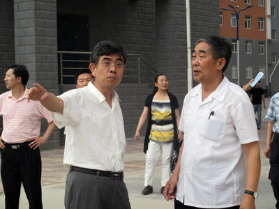 中國地質(zhì)大學(xué)北京領(lǐng)導(dǎo)來我院做調(diào)研指導(dǎo)工作