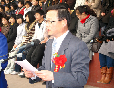 我院2010年春季運動會隆重開幕