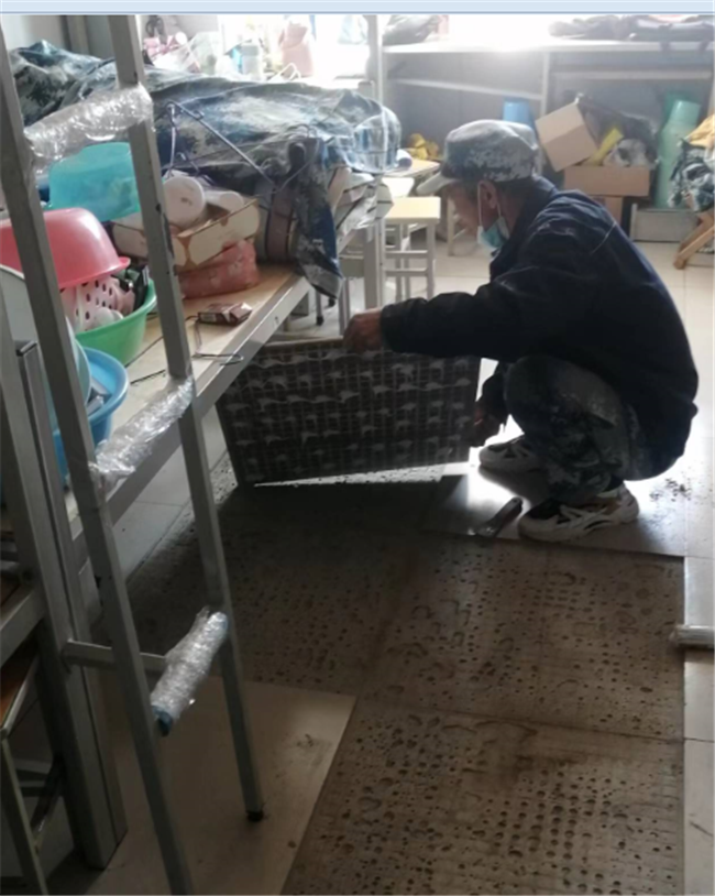 默默守護付出  校園溫暖有愛