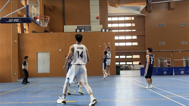 保定理工學院男子籃球隊喜獲2023年駐保高?；@球賽第三名