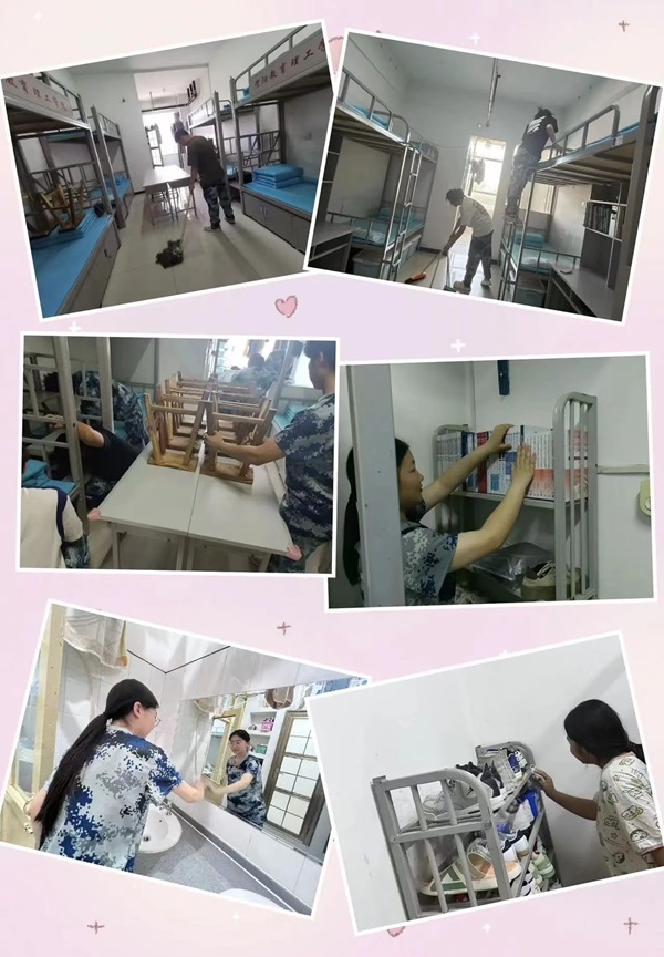 勞動教育|保定理工學院|管理學院|宿舍是我家，美化靠大家