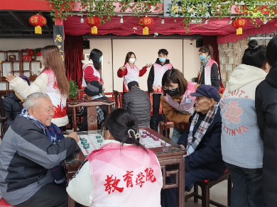 “揚(yáng)愛老美德，獻(xiàn)志愿精神”志愿服務(wù)慰問活動(dòng)圓滿結(jié)束