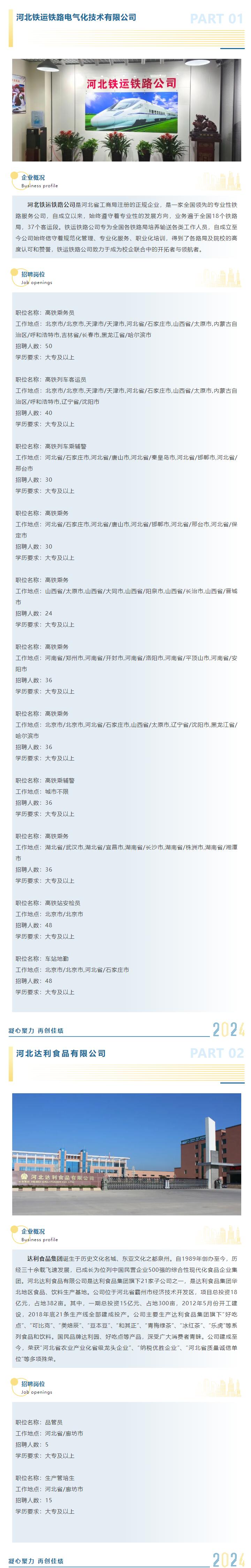 我們需要優(yōu)秀的你！保定理工學院2025屆秋季雙選會?招聘企業(yè)展示（四）