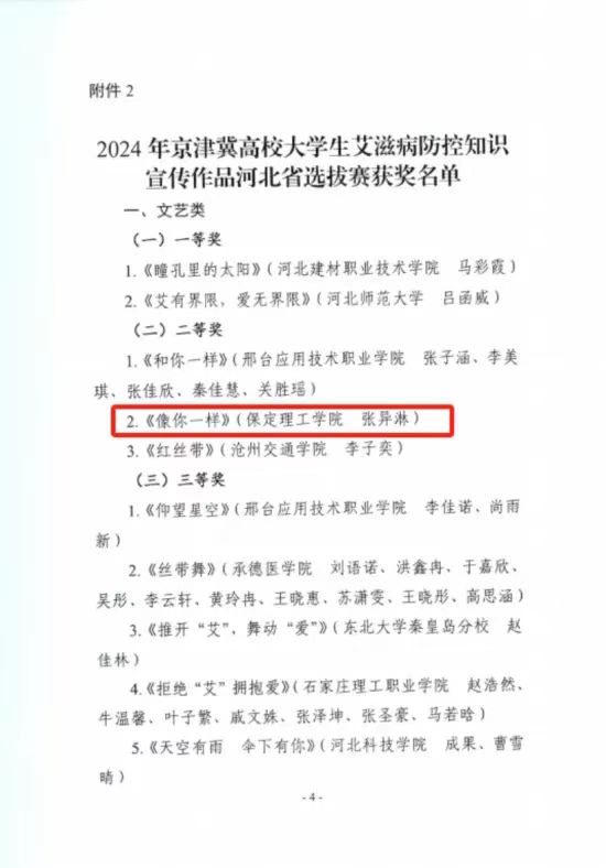 【團(tuán)團(tuán)速遞】喜報(bào)|我校在2024年京津冀高校大學(xué)生艾滋病防控知識(shí)宣傳活動(dòng)省級(jí)競(jìng)賽中喜獲佳績(jī)