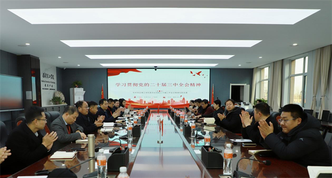 黨委書記盧艷榮到機(jī)關(guān)黨總支宣講黨的二十屆三中全會精神