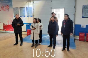 校領導現(xiàn)場研討工程實訓中心規(guī)劃方案