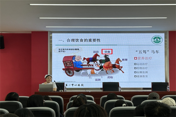 【知識傳遞，攜手共進】知識賦能健康，校村共筑未來——我院赴東小莊參加第一中心醫(yī)院健康知識講座