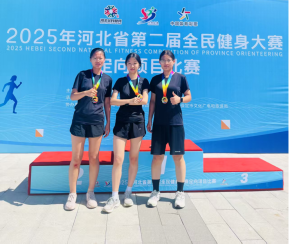 我校學生參加2025年河北省第二屆全民健身大賽定向項目比賽獲佳績